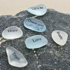 Medium Sea Glass Stones (Word)