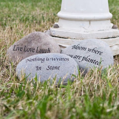 Medium Engraved Stones (Phrases)