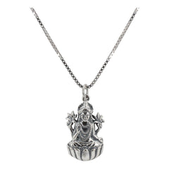 Lakshmi Necklace in Sterling Silver