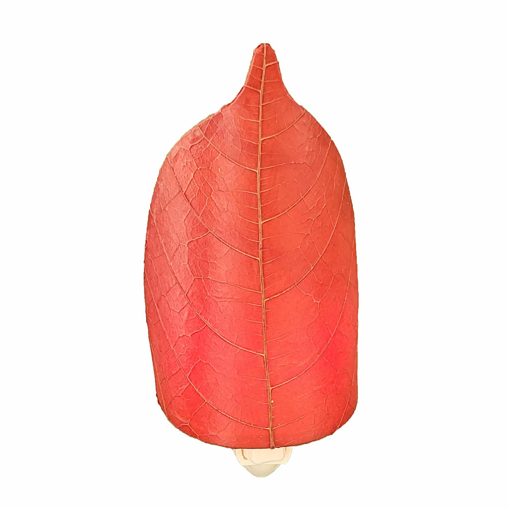 Leaf Night Light Red