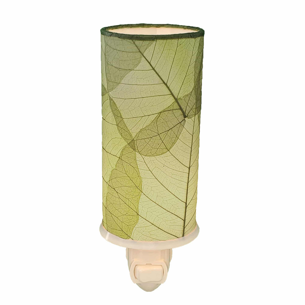 Cylinder Night Light Green