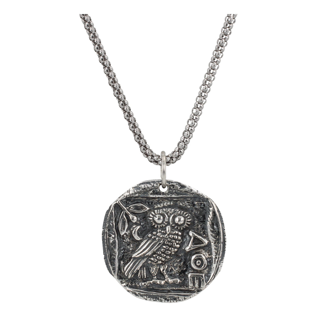 ATHENA COIN PENDANT NECKLACE – YOUROCK JEWELS