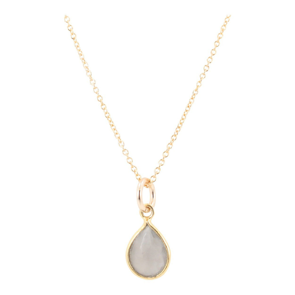 Teardrop Gem Necklace