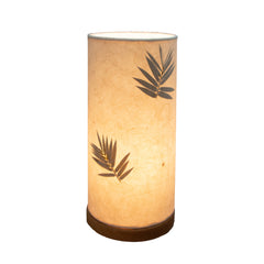 Paper Cylinder Table Lamp Bamboo