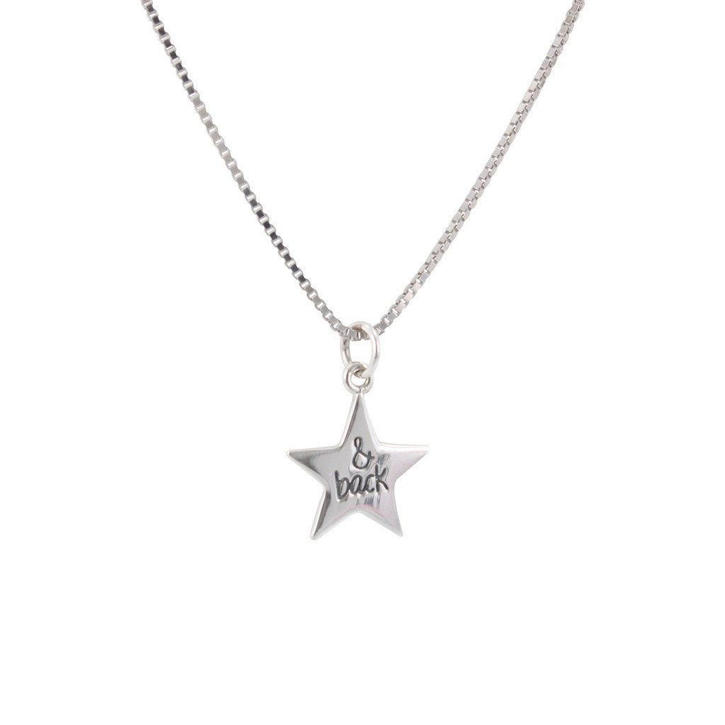 I Love You to the Moon and Back - Star Necklace