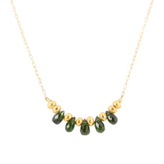 Green Chrome Diopside Necklace
