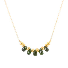 Green Chrome Diopside Necklace