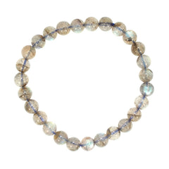 Intuition Bracelet - 7mm Labradorite Bracelet