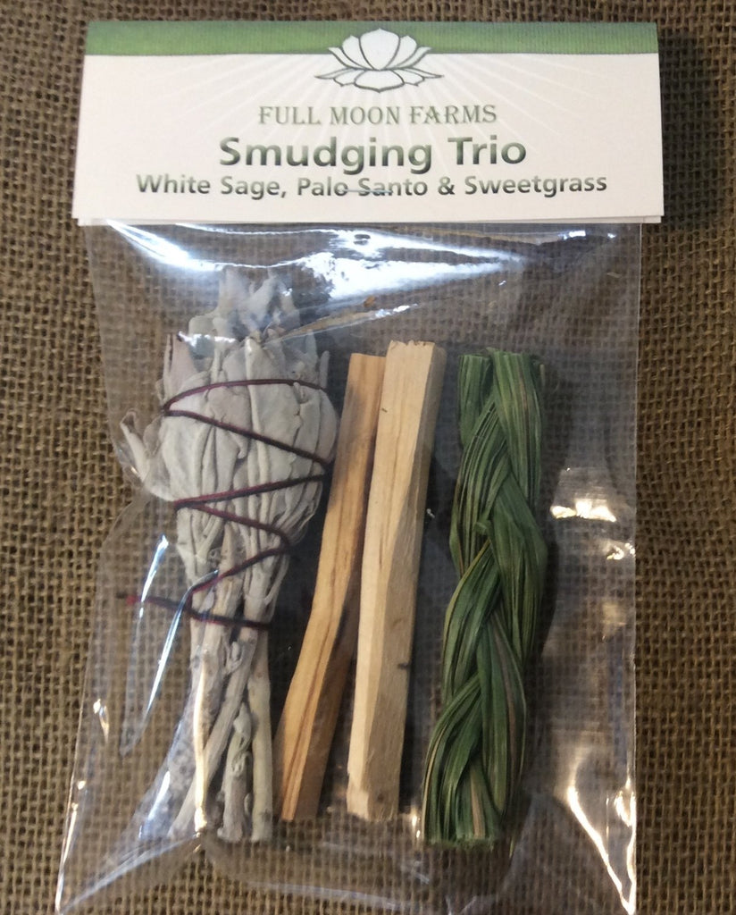White Sage, Palo Santo, Sweetgrass