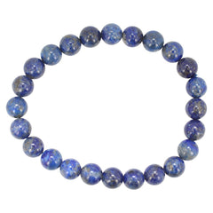 Blue Lapis Stretch Bracelet 7mm