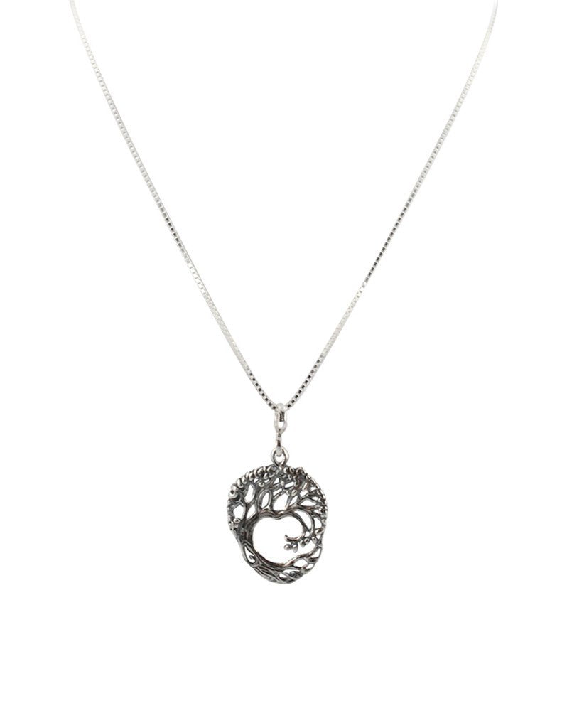 Celtic Family Tree of Life Necklace in Sterling Silver