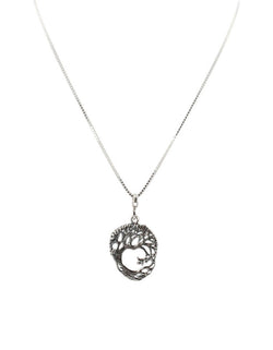 Celtic Family Tree of Life Necklace in Sterling Silver