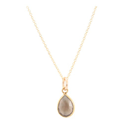 Teardrop Gemstone 18