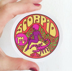 Scorpio Zodiac Sticker