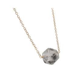 Herkimer Diamond Gemstone Necklace