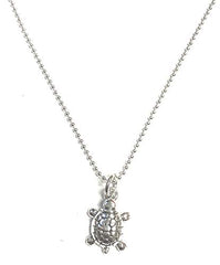 Zoe and Piper Small Turtle Pendent on a 16