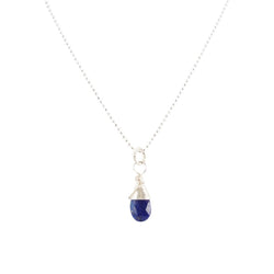 Brow Chakra (Third Eye) - Lapis Briolette Necklace