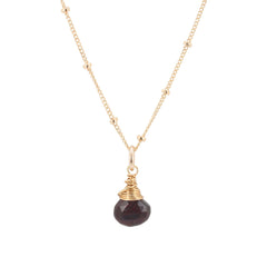 Ethiopian Black Opal Necklace - Limited Edition