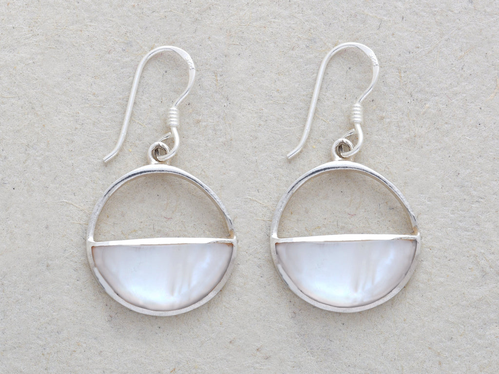 Half Filled Earrings