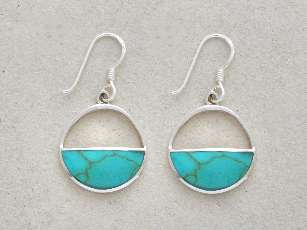 Half Filled Earrings