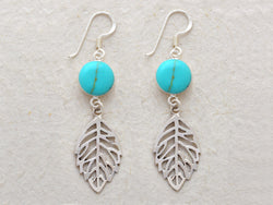 Hanging Leaf Earrings