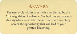 Blessed by the Goddess Deck - 55 card deck