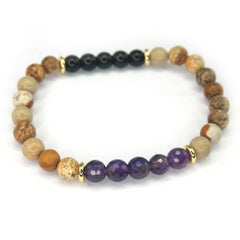 Stone Bracelet - Amethyst