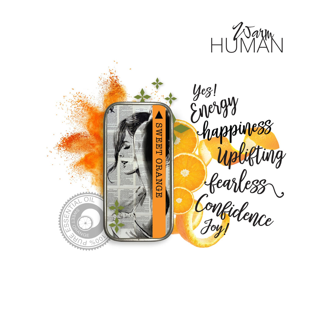 Wearable Aromatherapy Balm - Solid Sweet Orange