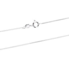 Sterling Silver Box Chain in Various Sizes