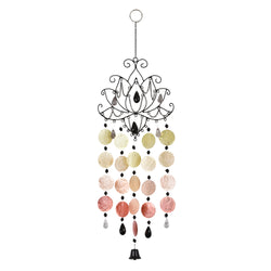 Teardrop Capiz Chime, Antique