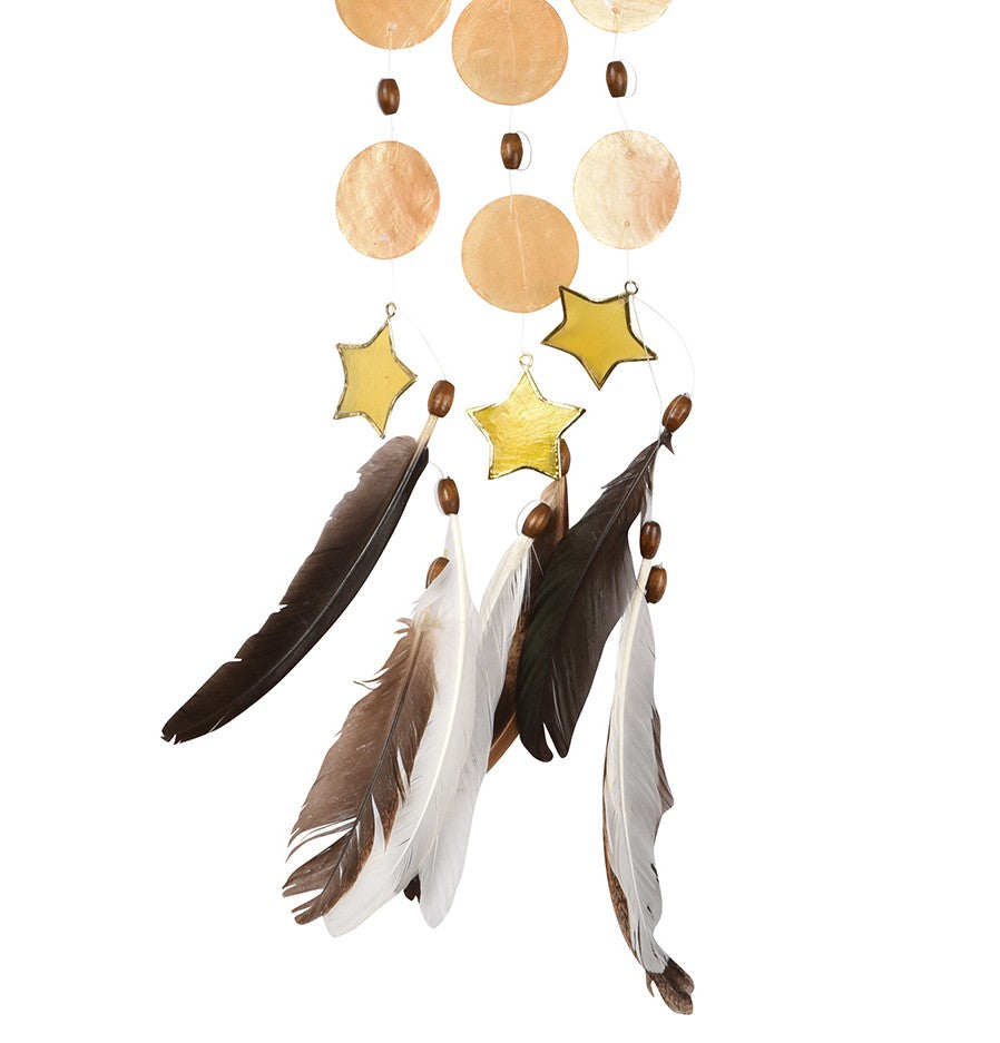 Capiz Shell Dreamcatcher - Celestial