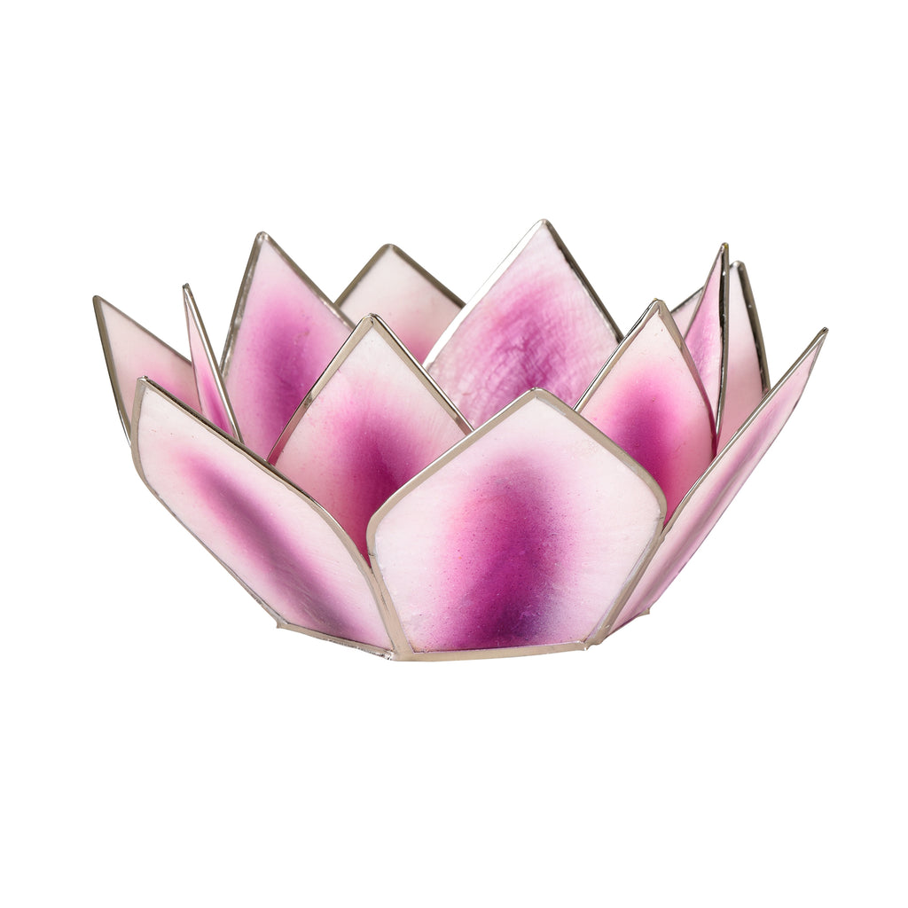 Mini Dahlia Lotus Tea Light Holder