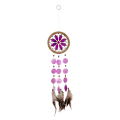 Capiz Shell Chakra Dreamcatchers - Flower