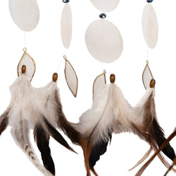 Capiz Shell Chakra Dreamcatcher - XL