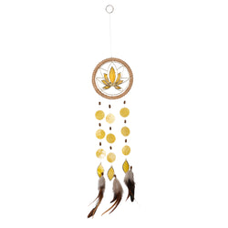 Capiz Shell Chakra Dreamcatchers - Lotus, Solar Plexus Yellow