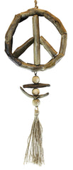 Hanging Peace Sign Ornament