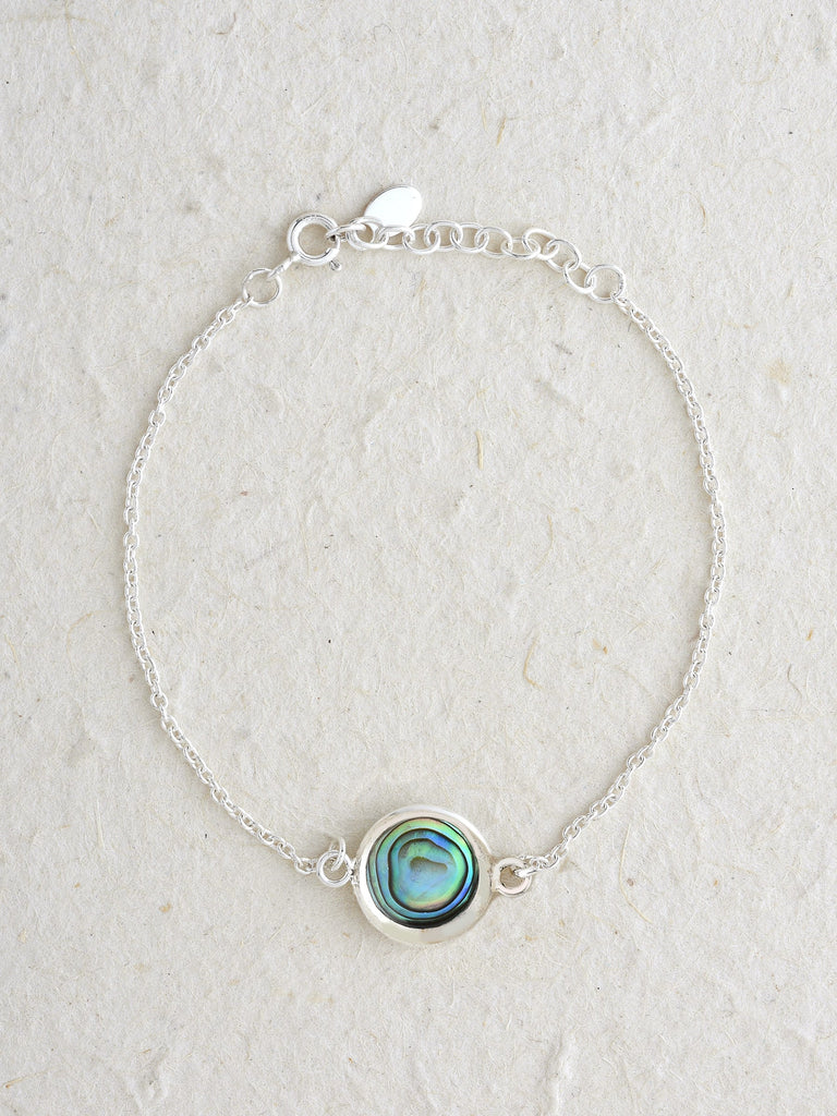 Double Sided Single Shell Bracelet (9mm)