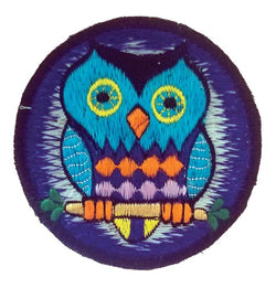 Owl Patches (Pack Of 5)