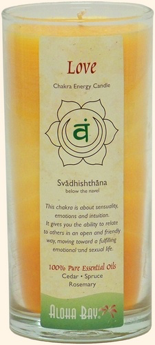 Chakra Energy Jar Candles, Sacral Chakra