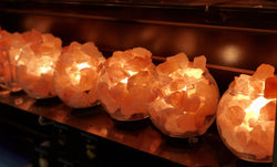 Himalayan Aromatherapy Salt Lamp (Clear Sphere)