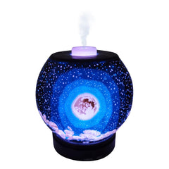 Handcrafted Ultrasonic Essential Oil Diffusers (Moon)