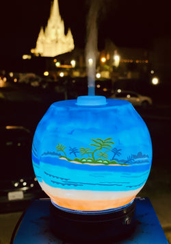 Handcrafted Ultrasonic Essential Oil Diffusers (Tropical Beach)
