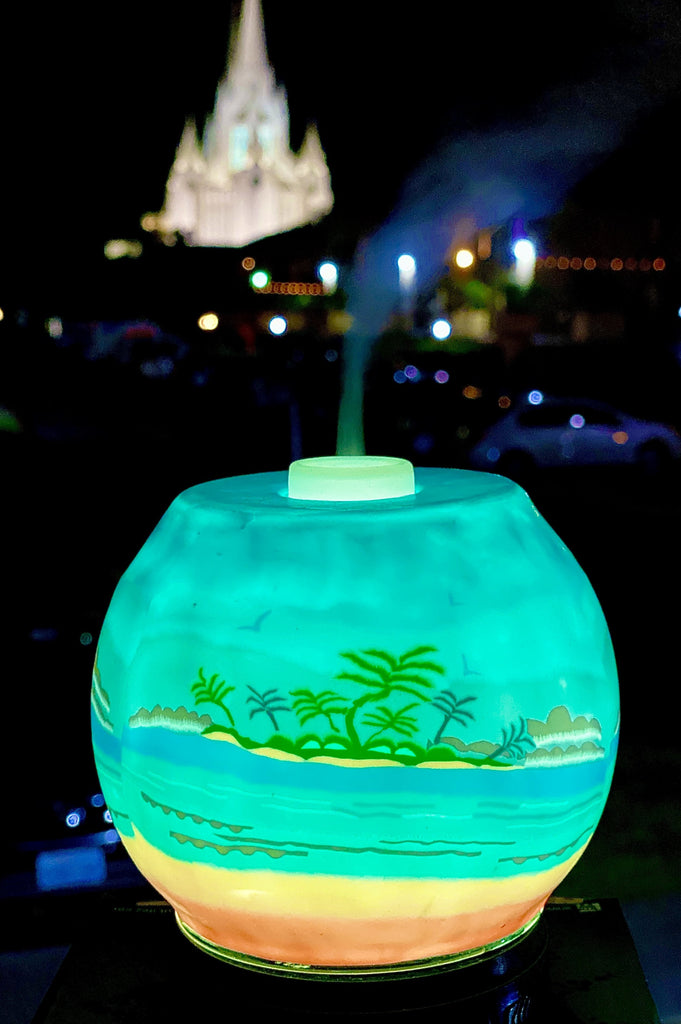 Handcrafted Ultrasonic Essential Oil Diffusers (Tropical Beach)