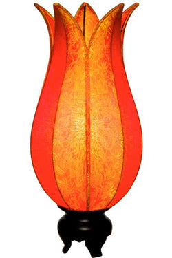 Flowering Lotus Table Lamp, Citrus