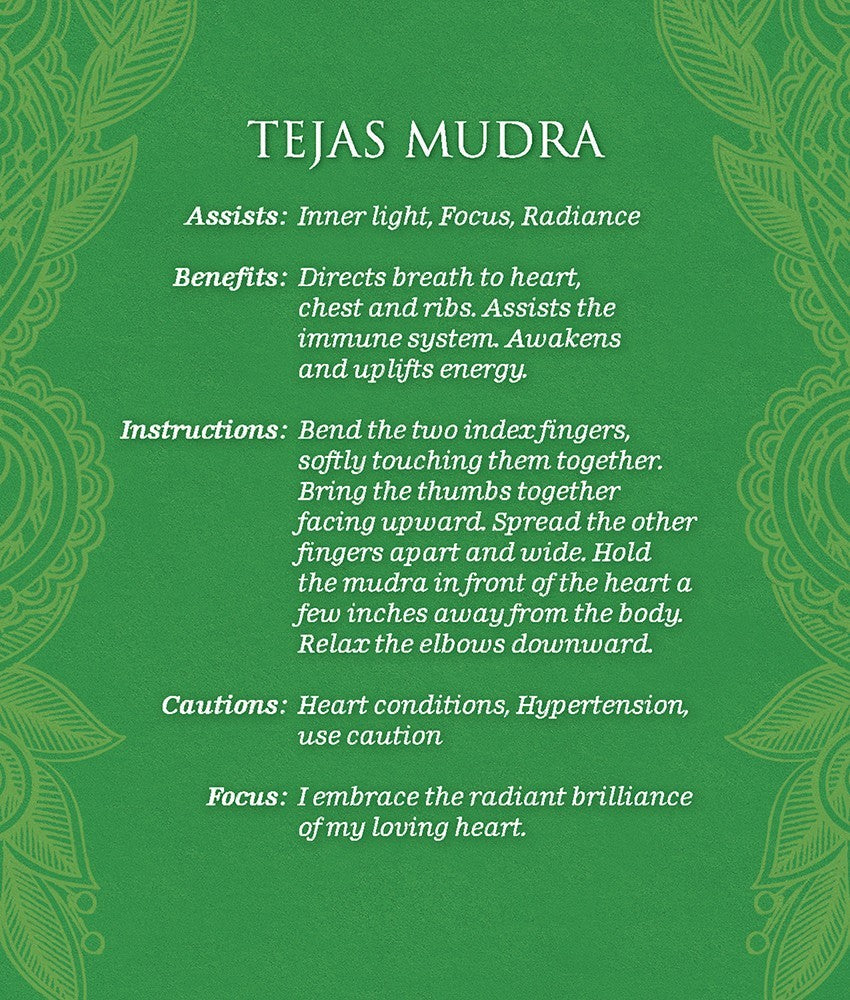 Mudras Deck For Awakening The Energy Body