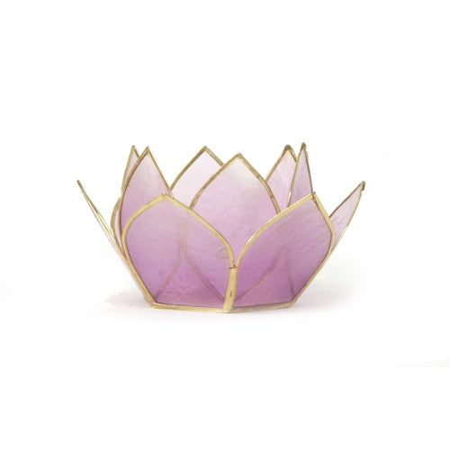 Mini Gemstone Lotus Tea Light Holder