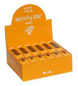Morning Star Amber Incense - 50 Sticks Pack