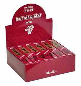 Morning Star Rose Incense - 50 Sticks Pack