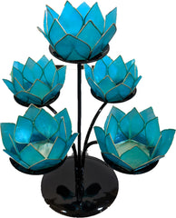 Capiz Lotus Stand Mini 5 Stand Set