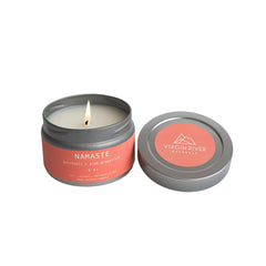 NAMASTE 6oz Travel Tin Candle